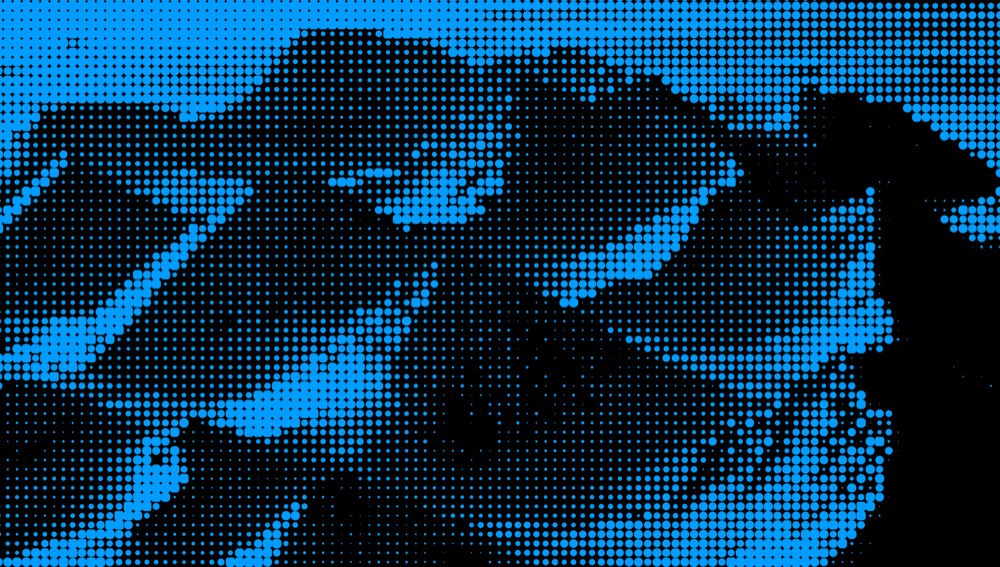 Sparkling brand graphic – Mountains